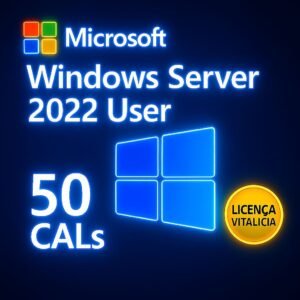 50 User CALs Windows Server 2022 - Licença Digital - ESD