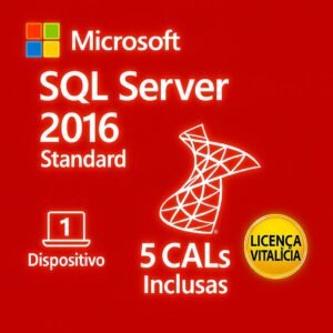 SQL Server 2016 Standard – Licença Digital - ESD