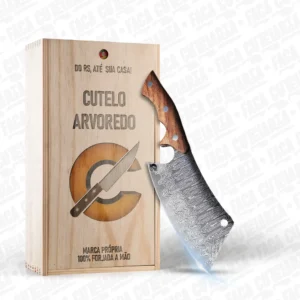 Cutelo Artesanal Arvoredo – Cutelaria Forjada À Mão + Garantia