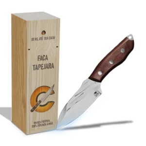 Faca Tapejara – Cutelaria Forjada Á Mão + Garantia