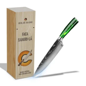 Faca Xangri-lá – Cutelaria Forjada Á Mão + Garantia